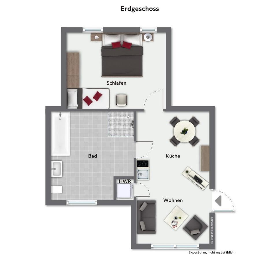 Poststraße 32a Wohnung 01 Ostseebad Kühlungsborn Exterior foto